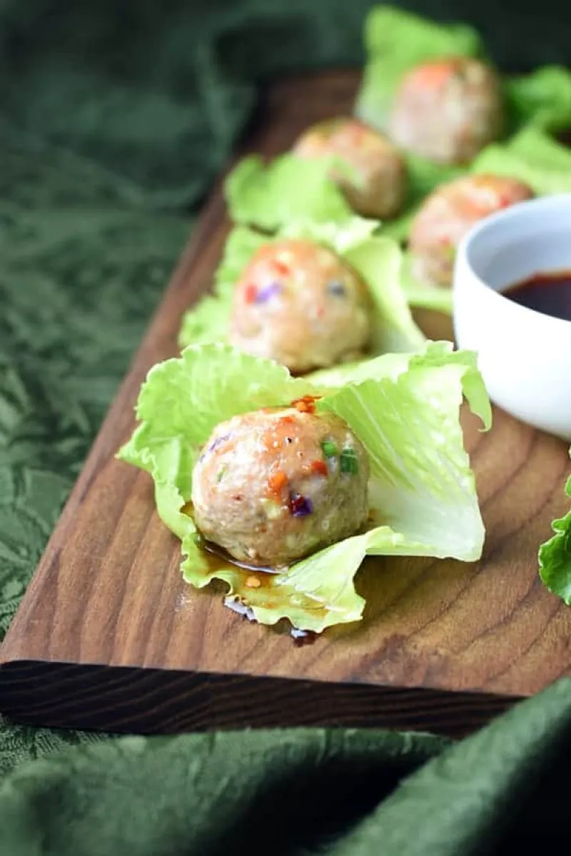 Asian Turkey Meatballs