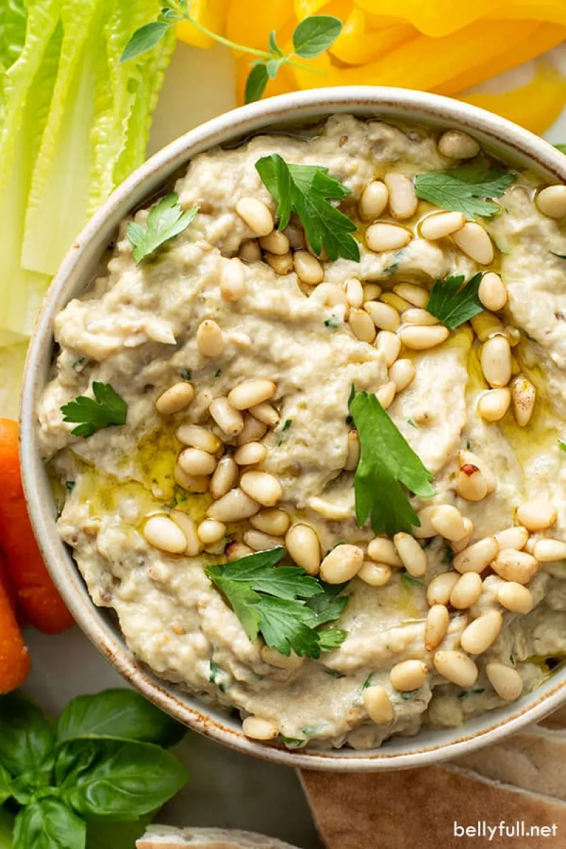 Baba Ganoush (Roasted Eggplant Dip)