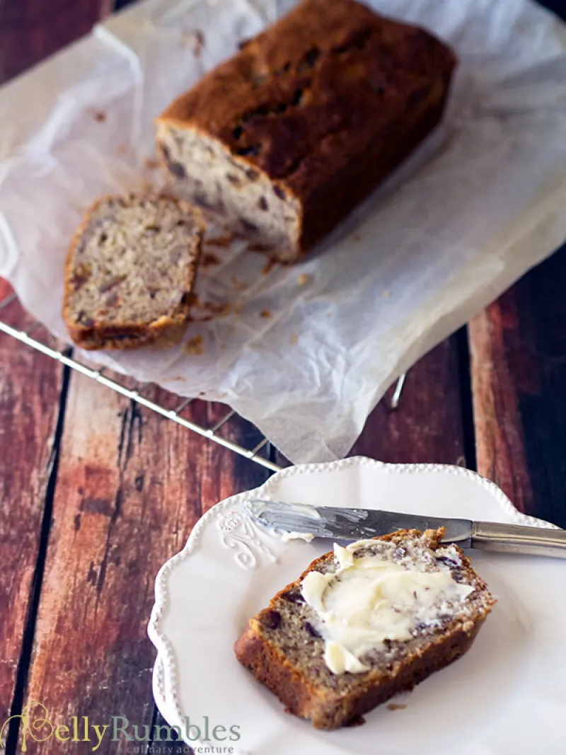Boozy Banana Bread