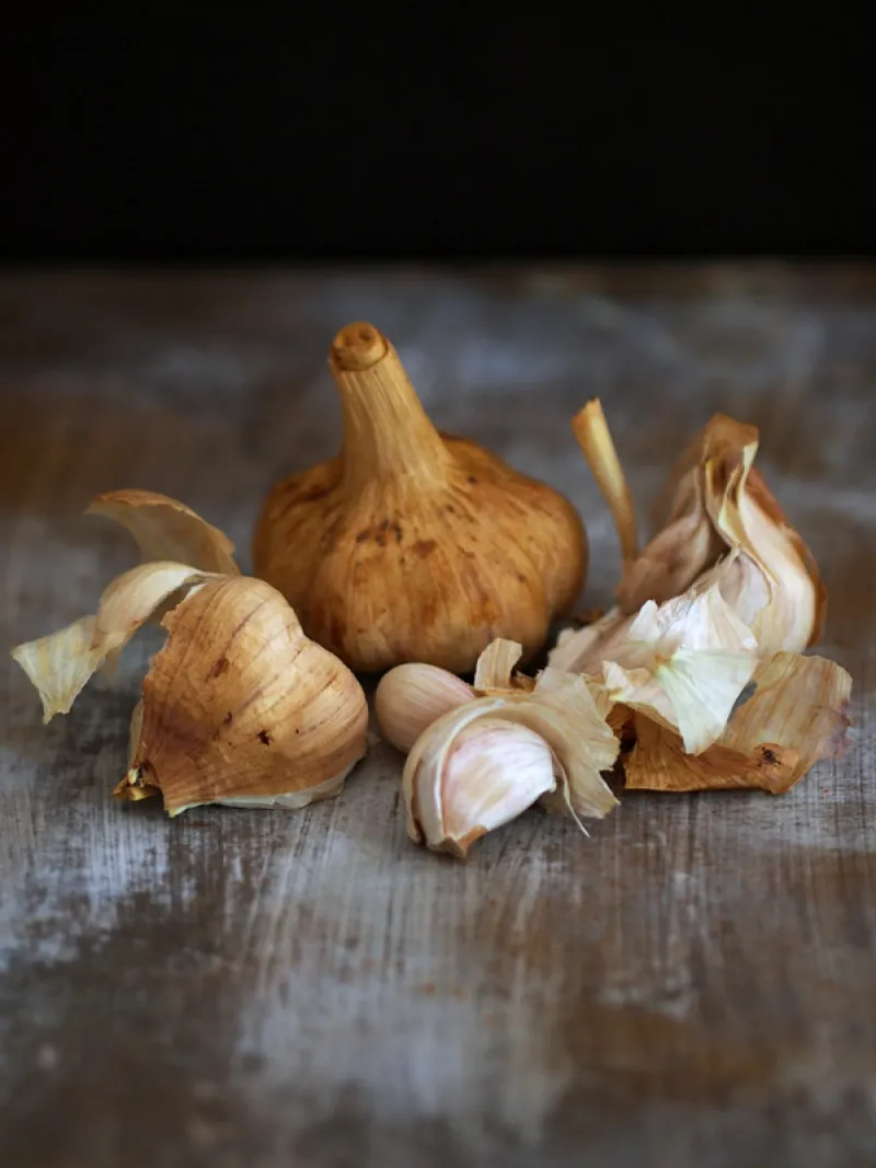 Confit Smoked Garlic Butter Recipe