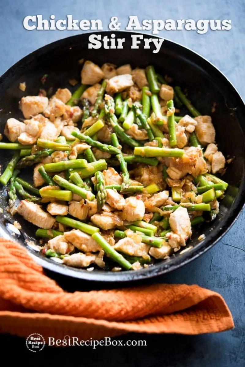 ASPARAGUS AND CHICKEN STIR FRY RECIPE