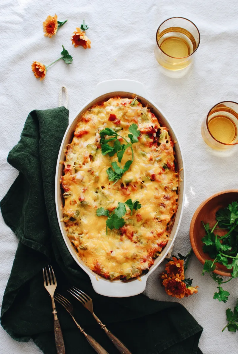 One Pan Chicken Spaghetti