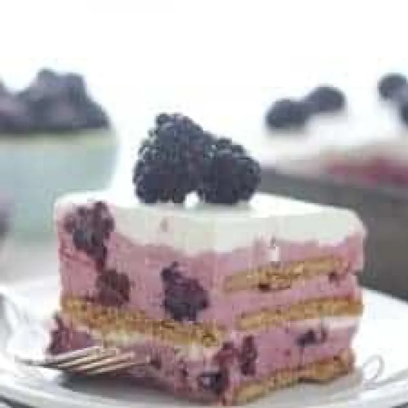 Blackberry Icebox Cake