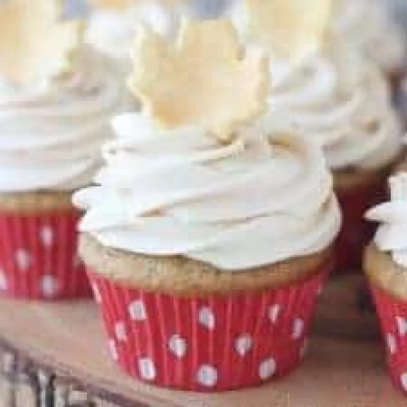 Spiced Cupcakes with Vanilla Buttercream