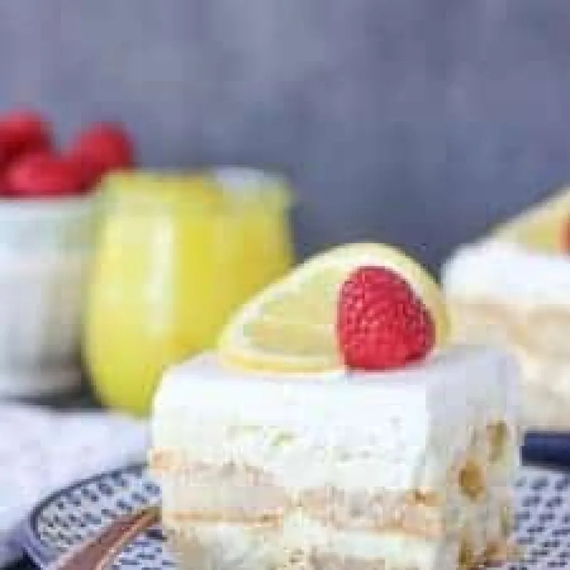 No-Bake Lemon Shortcake Icebox Cake
