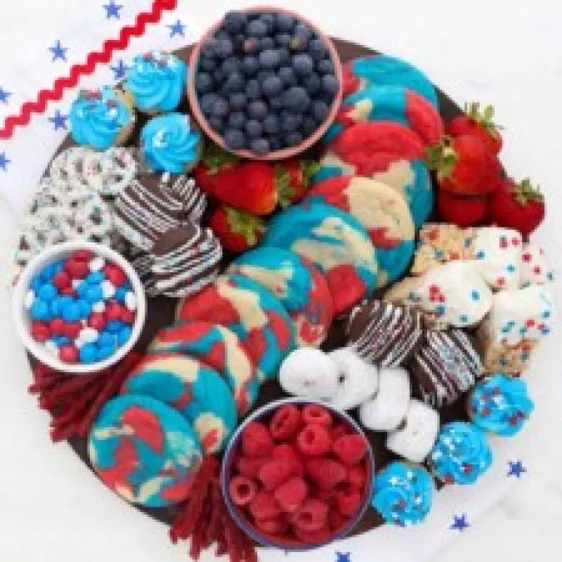 4th of July Dessert Board