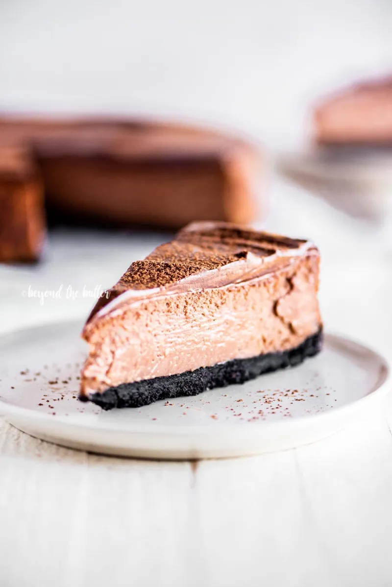 Triple Chocolate Mocha Cheesecake