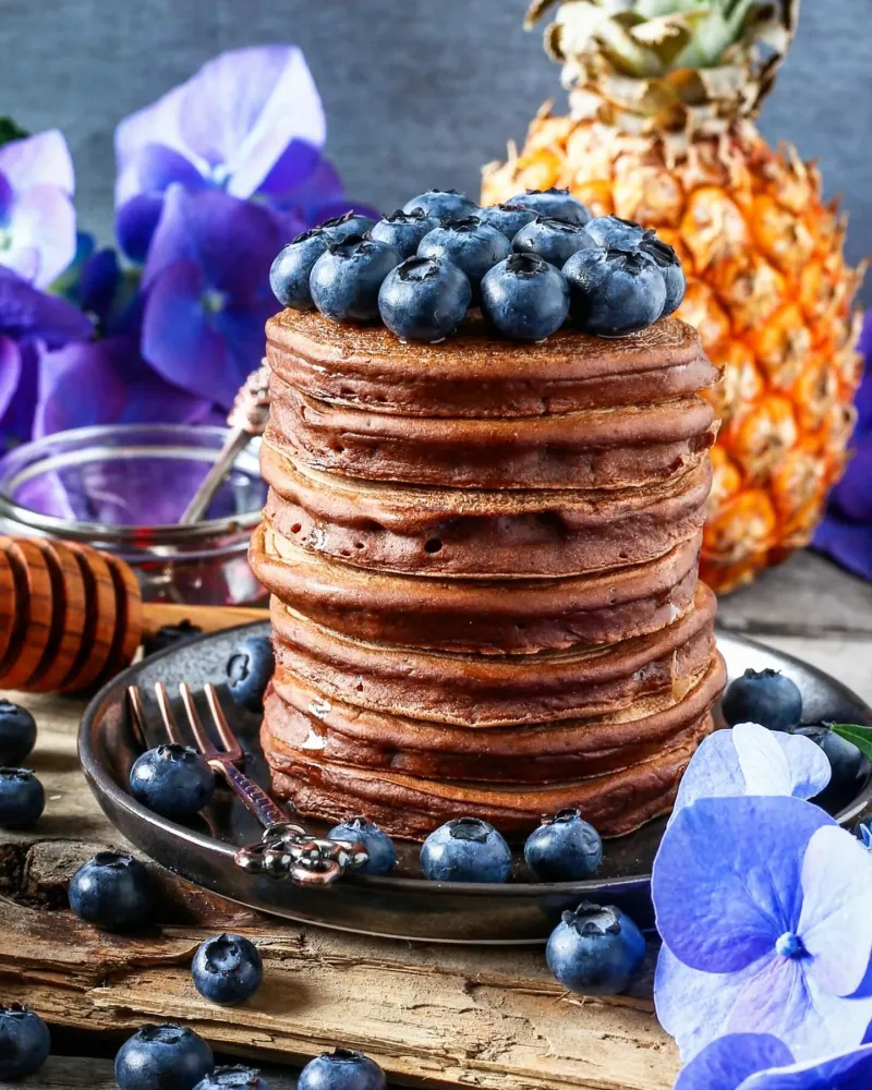 Best Vegan Chocolate Pancakes