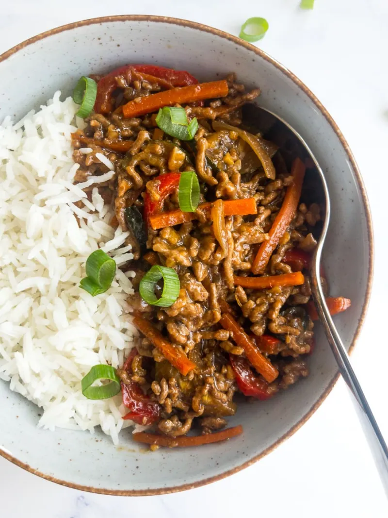 Ground Beef Stir Fry