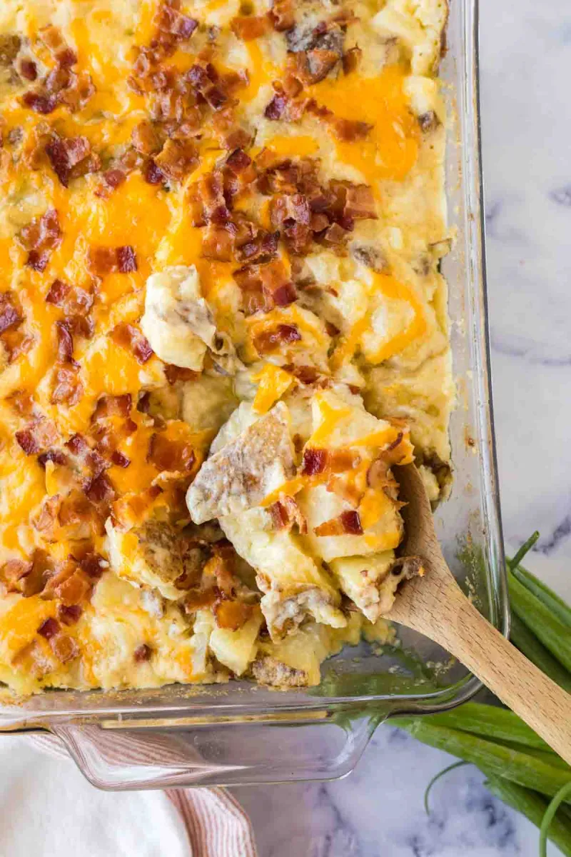 Twice Baked Potato Casserole