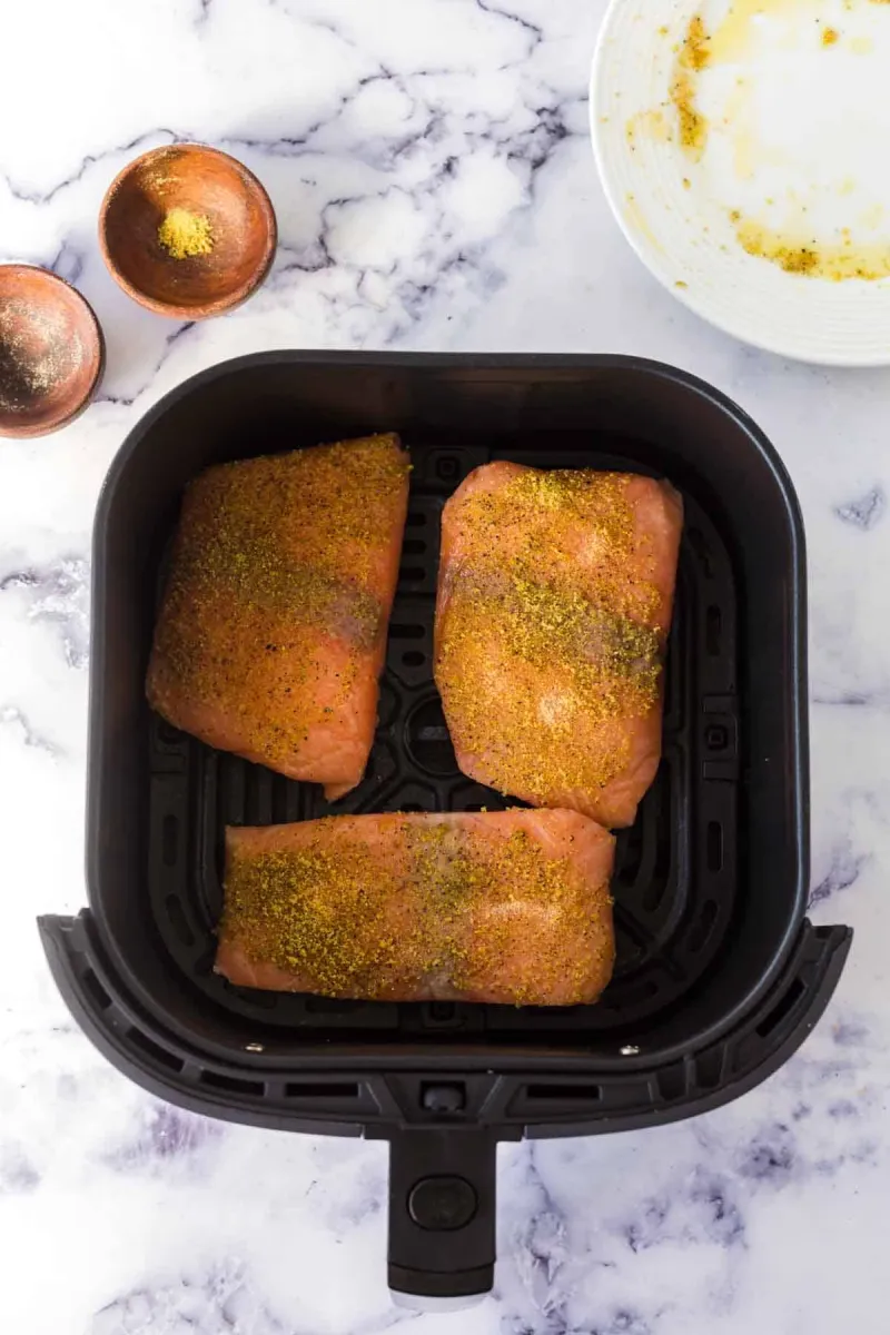 Air Fryer Salmon