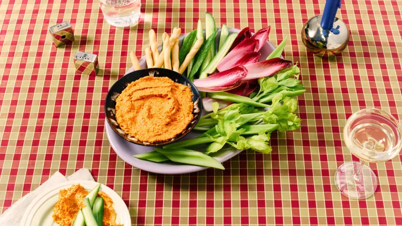 Feta and Sun-Dried Tomato Dip