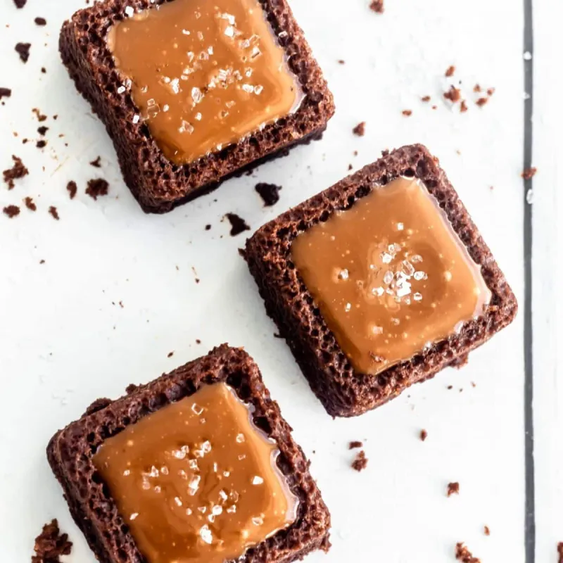 Chocolate and Salted Caramel Bites