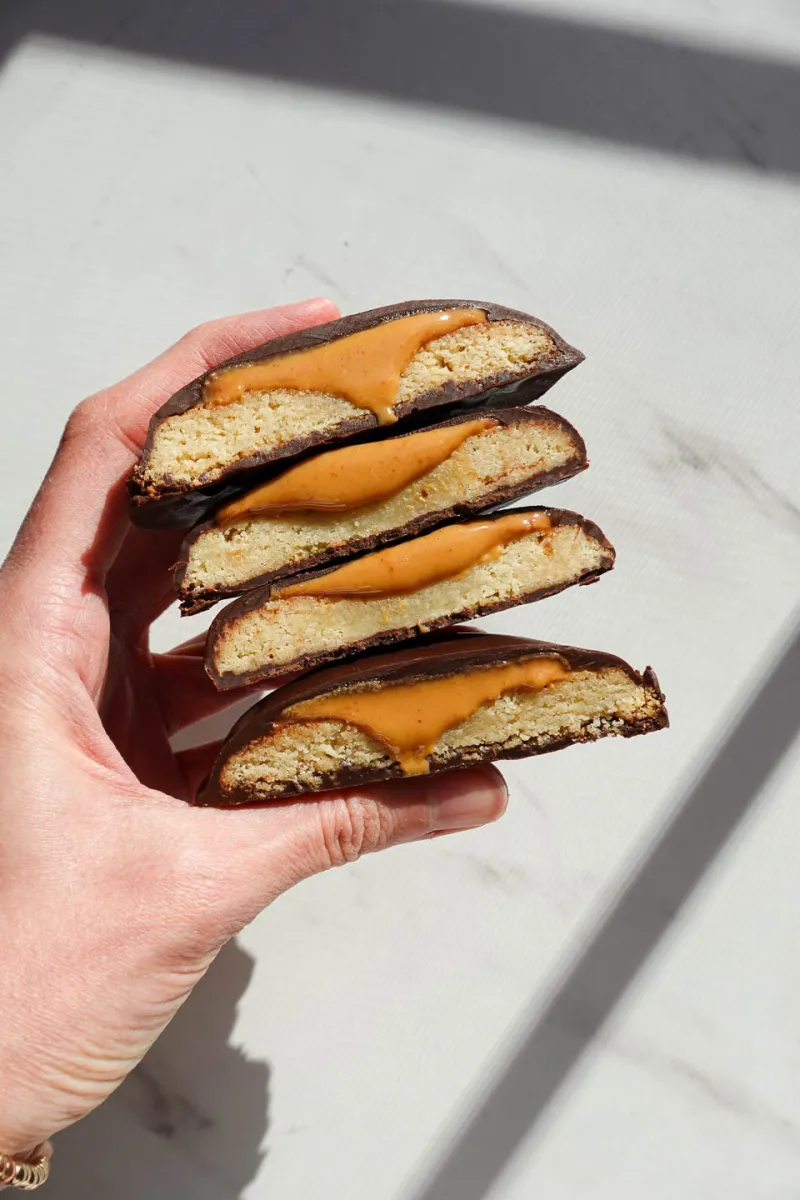 Homemade Tagalongs (Vegan, Gluten-Free)