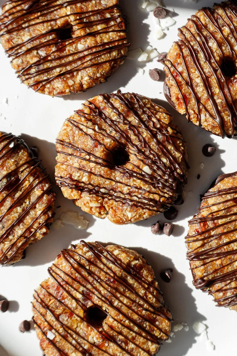 Homemade Samoas Cookies (Vegan, Gluten Free)