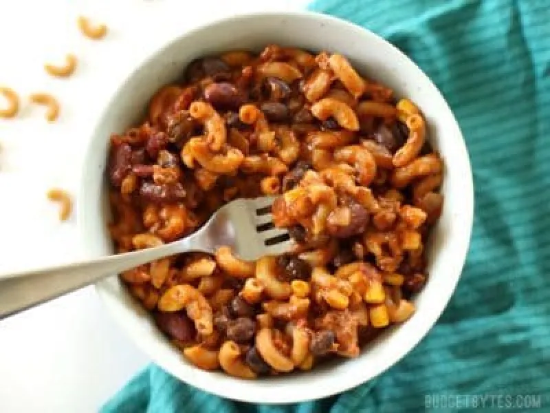 One Pot Chili Pasta