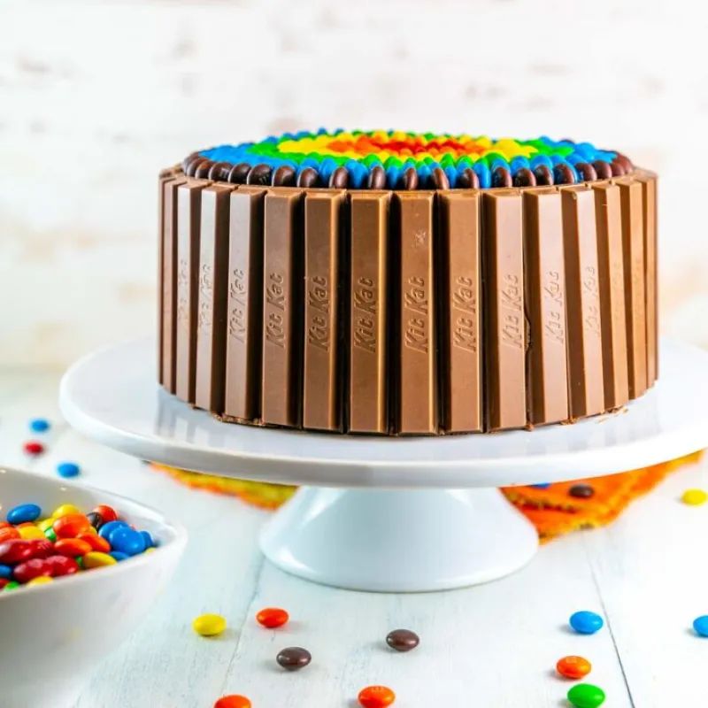 M&M Candy Cake