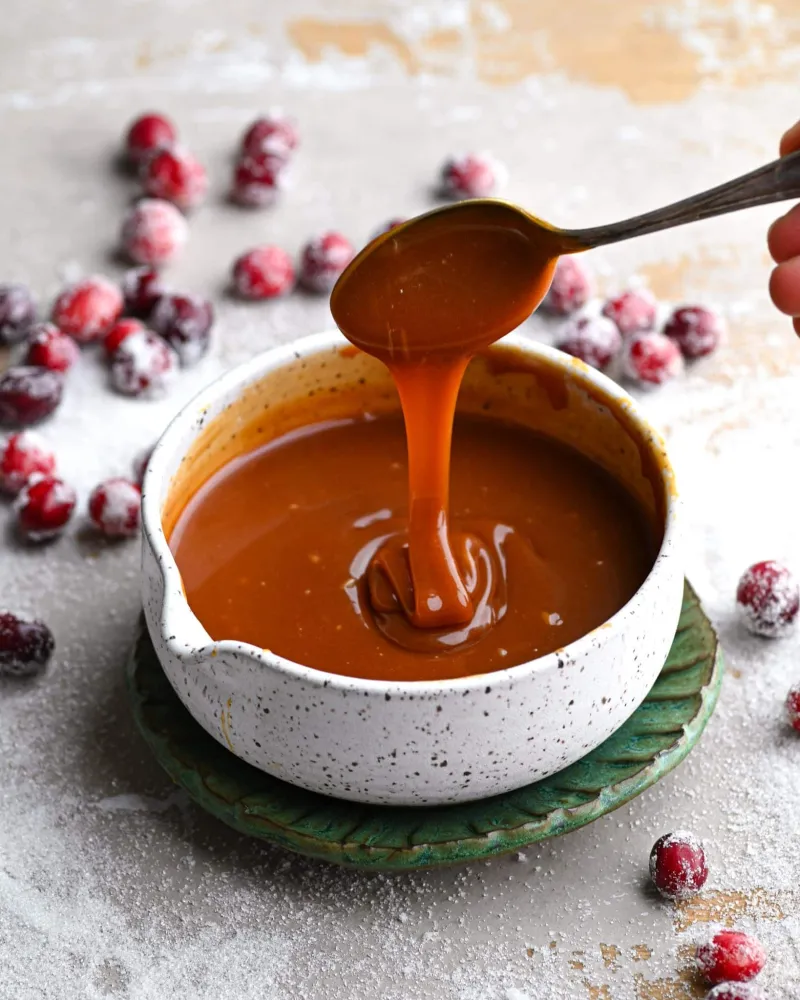 Cranberry Caramel Sauce
