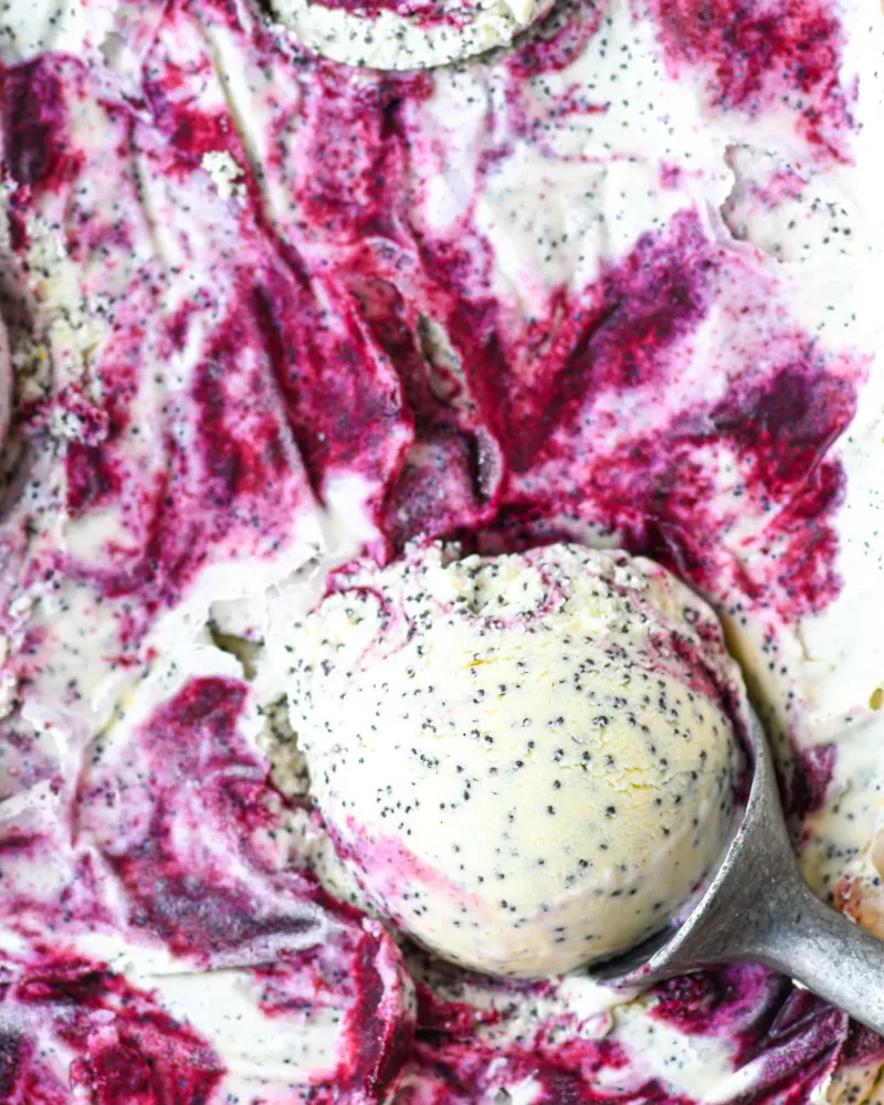 Lemon Poppyseed Gelato