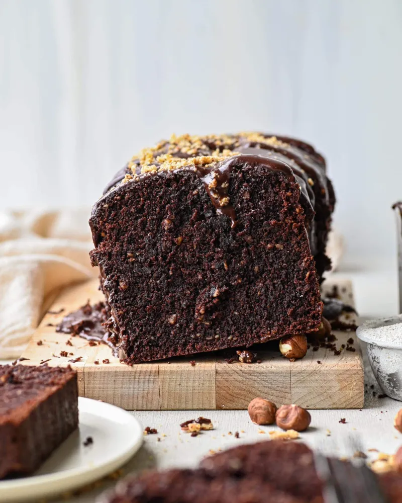 Bakery Style Chocolate Loaf Cake