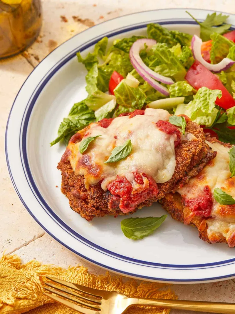 Crispy Beef Schnitzel Parmigiana Recipe