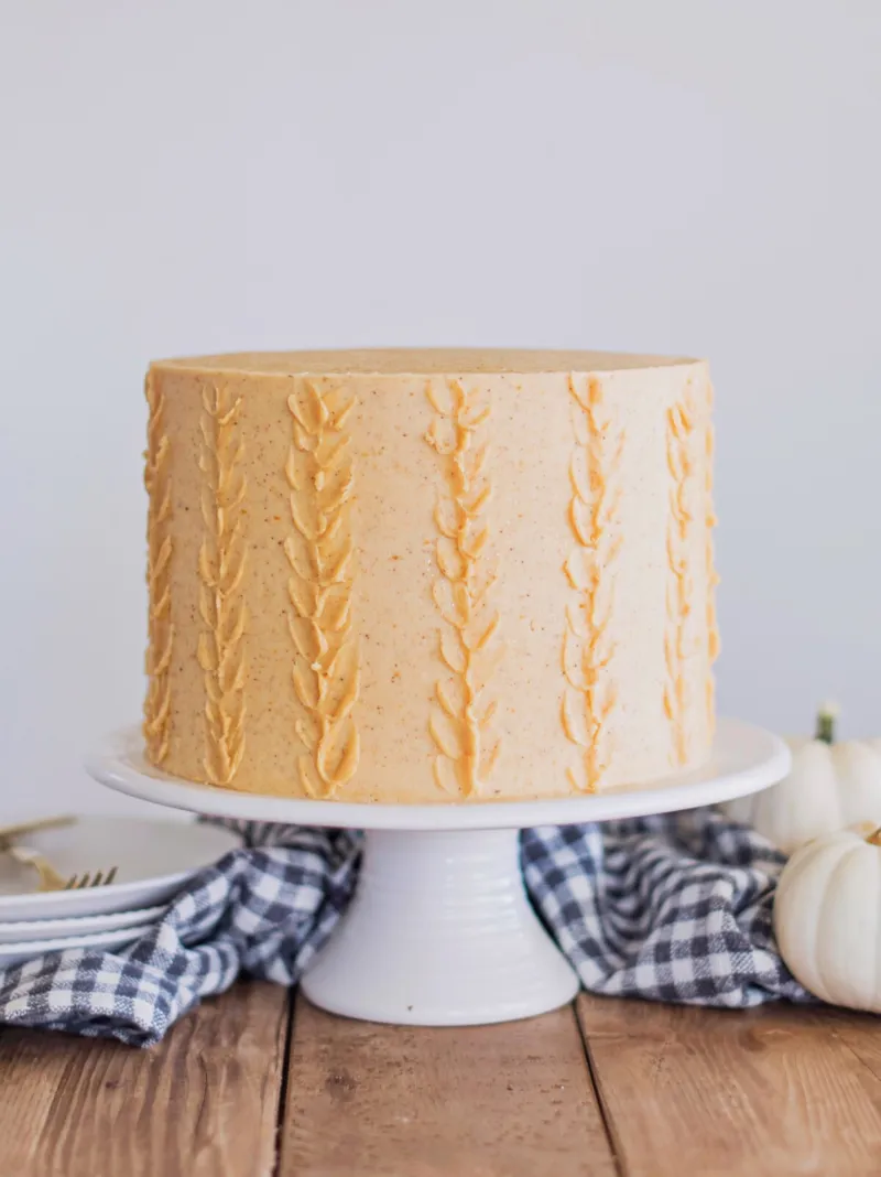 Pumpkin Sugar Cookie Cake