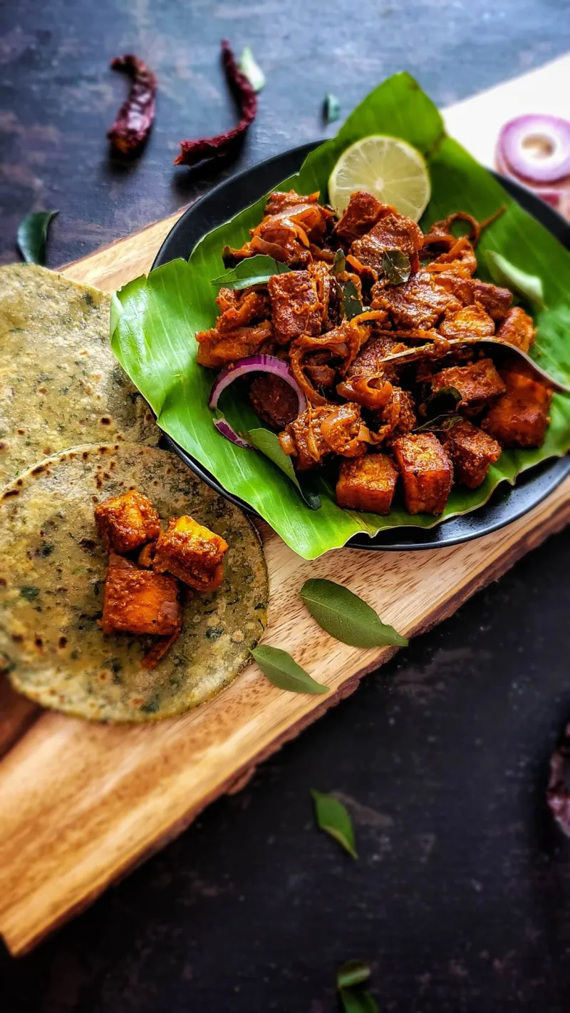 Easy Paneer Ghee Roast