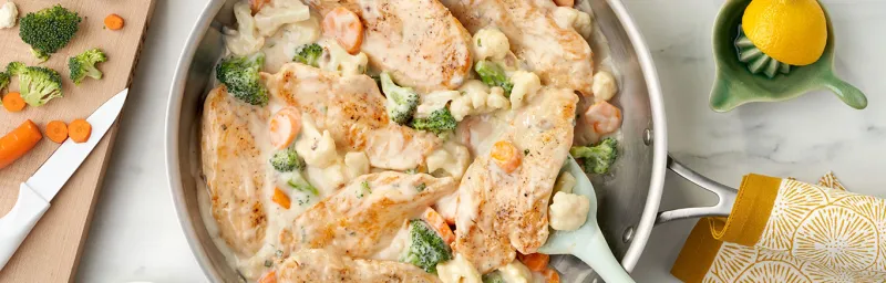 Lemon Herb Chicken Primavera