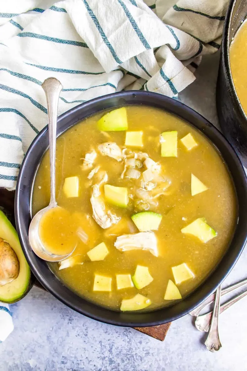 Keto White Chicken Chili