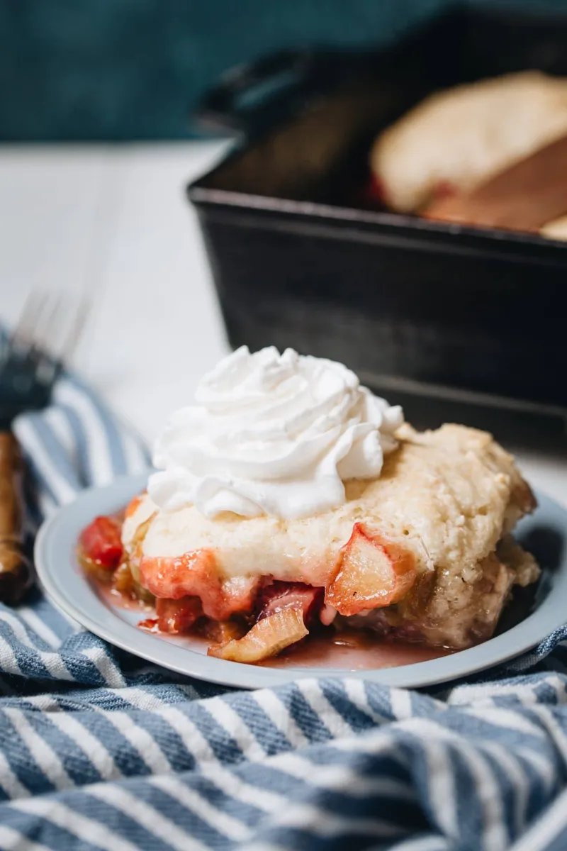 Rhubarb Cobbler