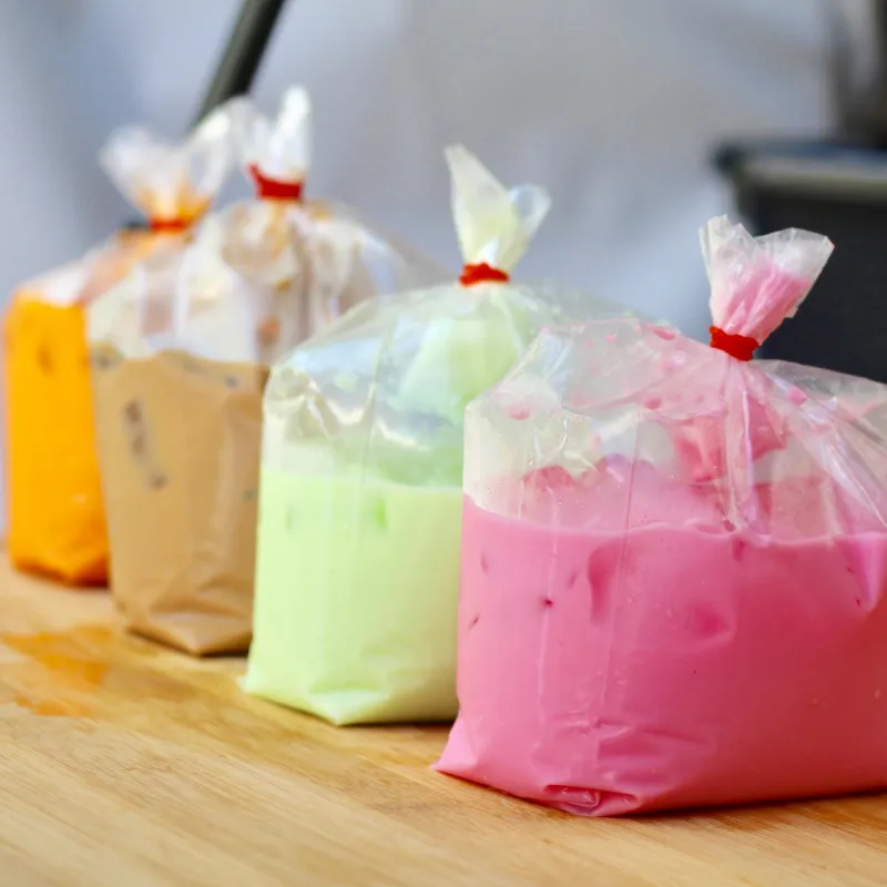Color Milk Drinks