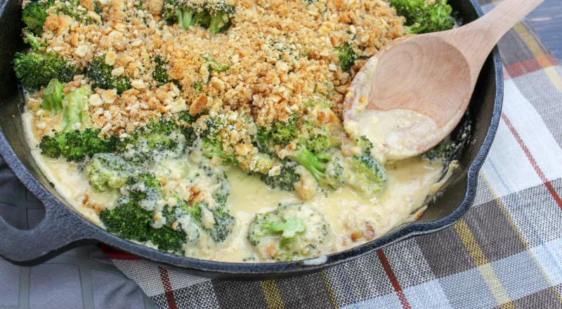 Easy Cheesy Broccoli Casserole
