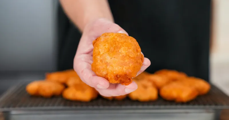 Lower Calorie Crispy Chicken Nuggets