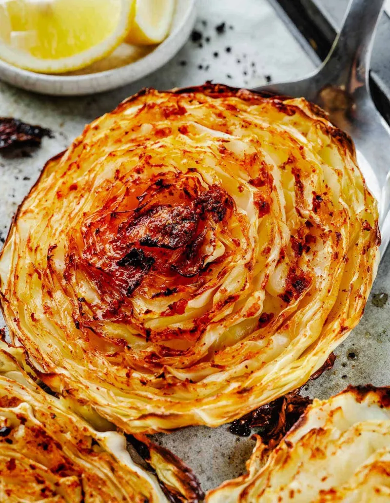 Roasted Cabbage Steaks