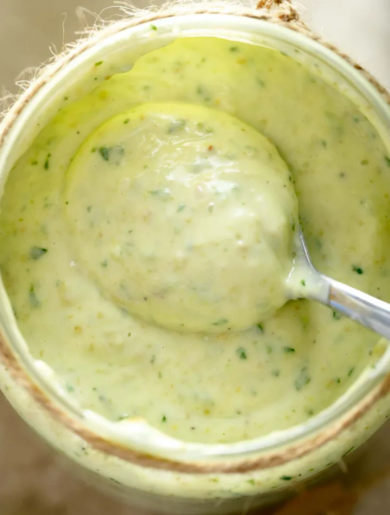 Homemade Pesto Mayo