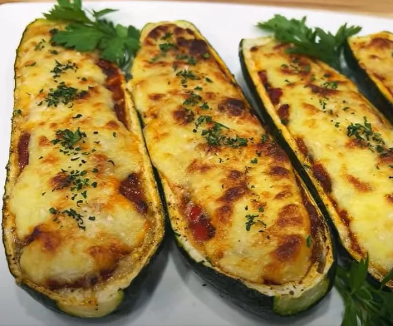 Stuffed Zucchini Boats Recipe