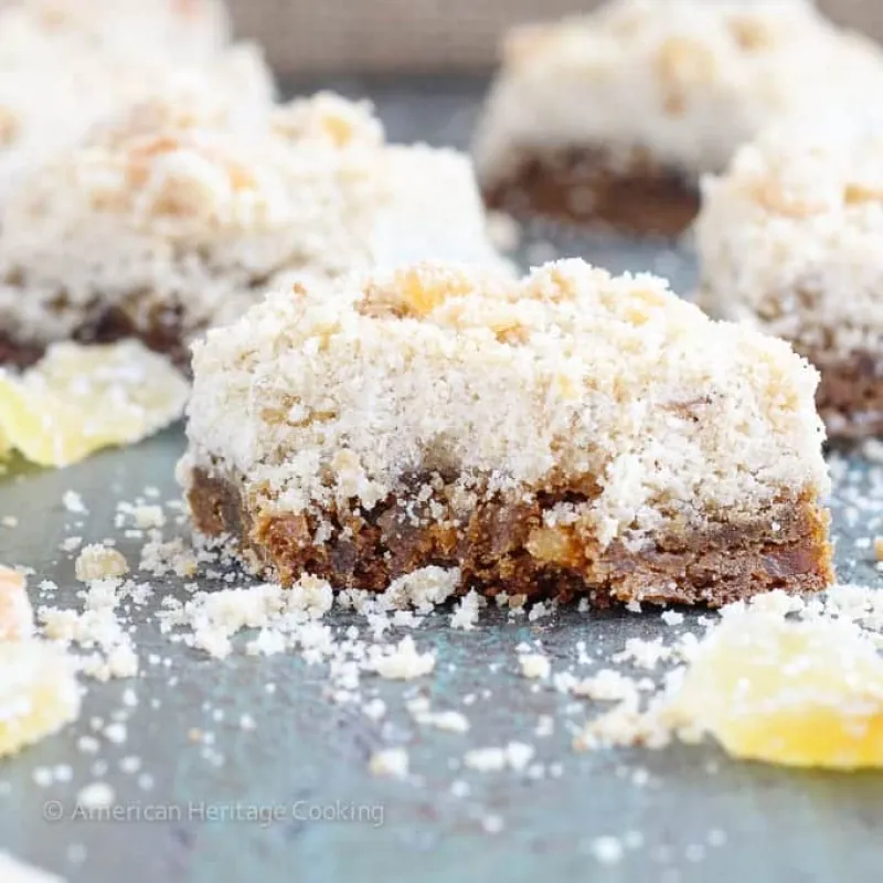 Chewy Ginger Bars