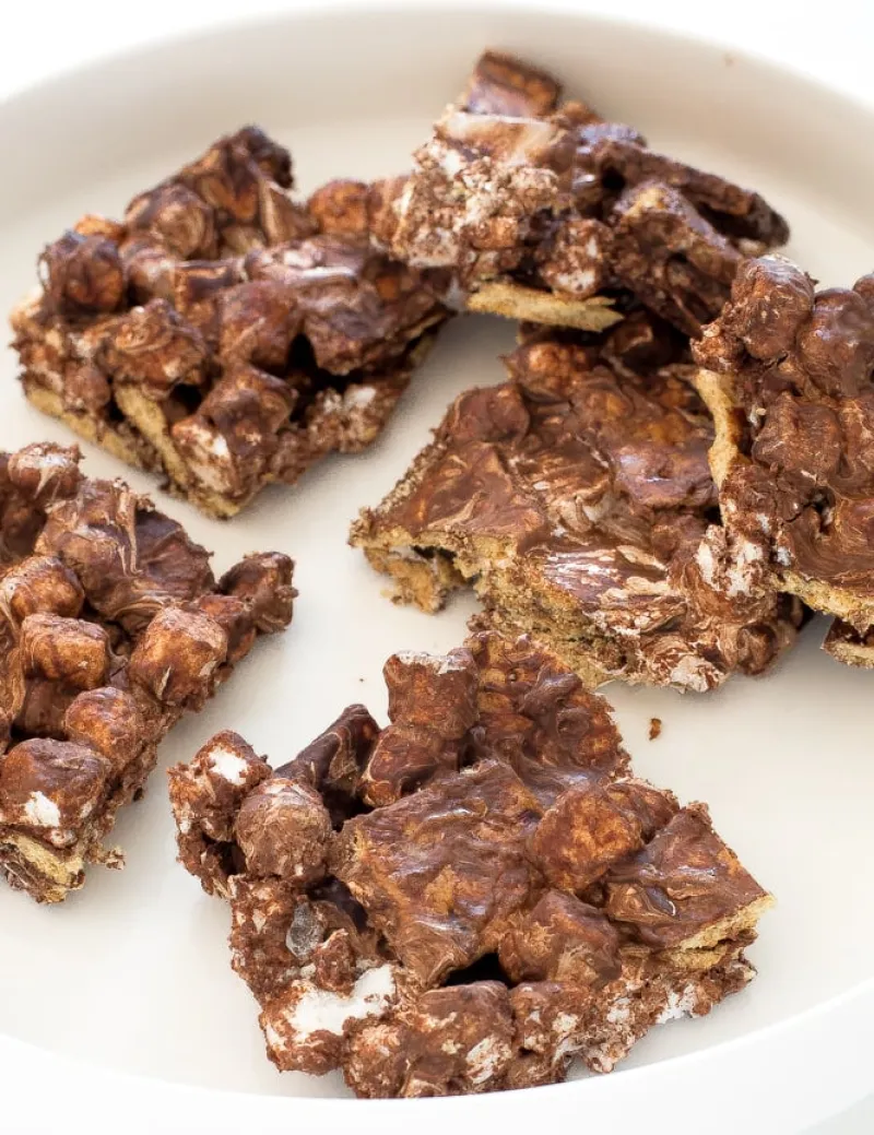 Easy No Bake S'mores Bars