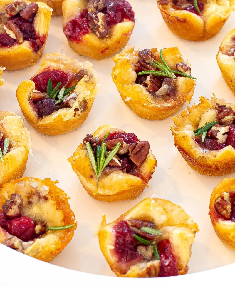 Cranberry Brie Bites
