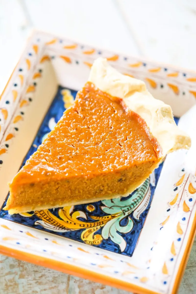 Pumpkin Custard Pie Recipe