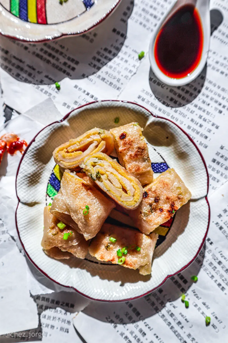 Vegan Taiwanese Dan Bing 