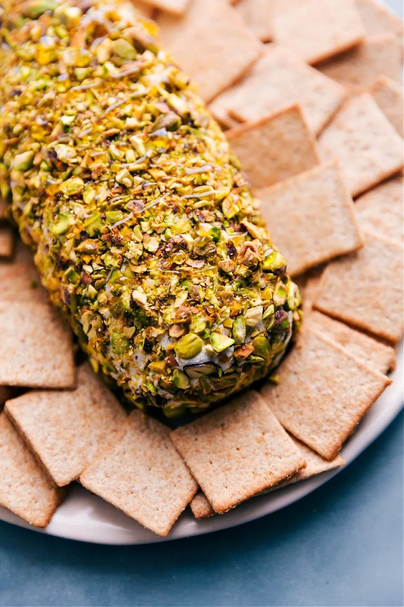 Pistachio Crusted Cheese Ball