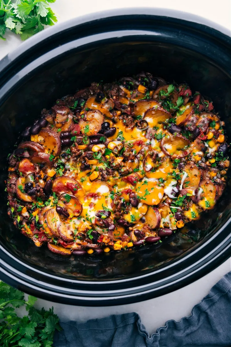 Crockpot Cowboy Casserole
