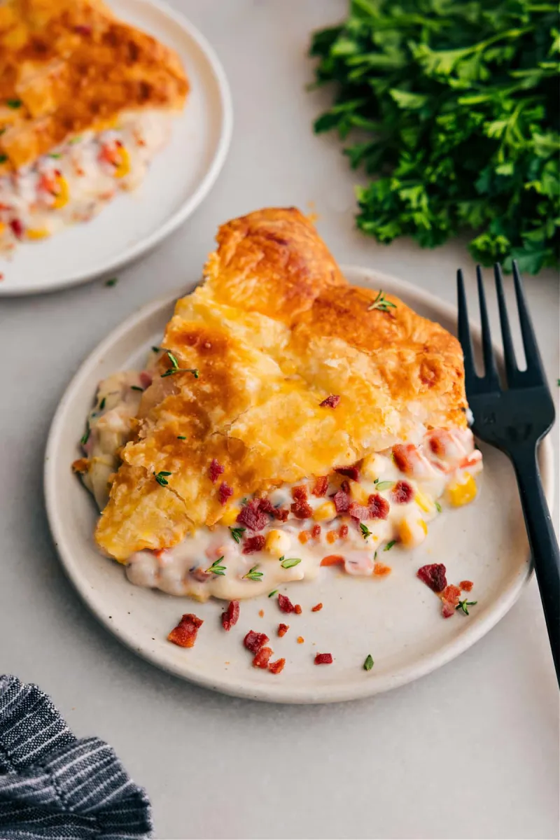 Corn Chowder Pot Pie