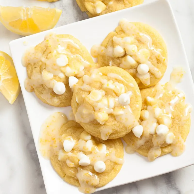 Lemon Pudding Cookies