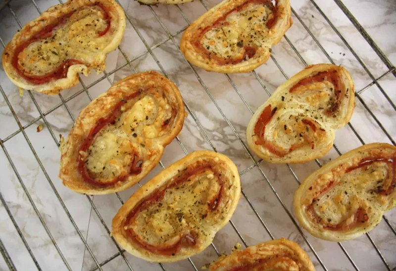 Ham and Cheese Palmiers