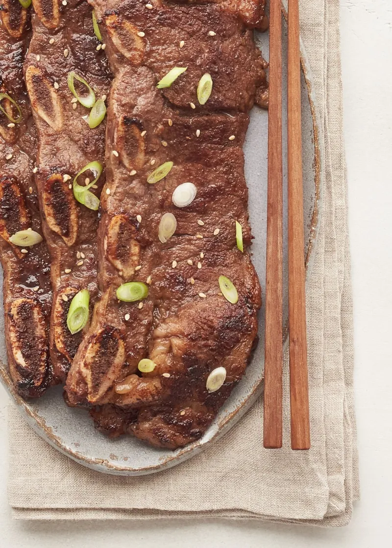 Galbi (Korean BBQ Beef Short Ribs)