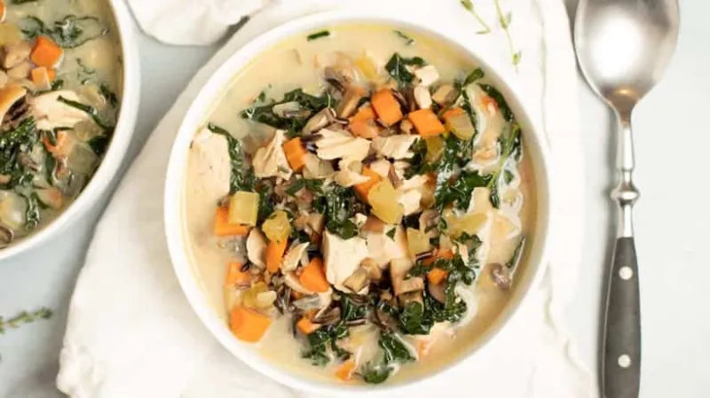 Leftover Turkey Soup