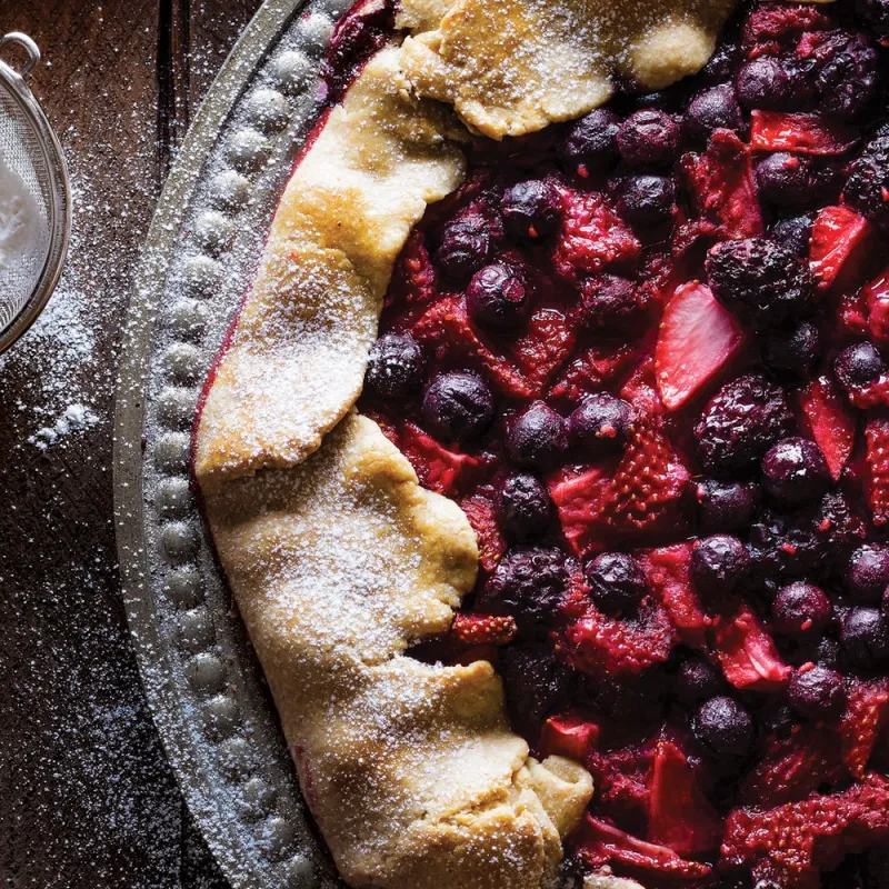 Summer Berry Galette