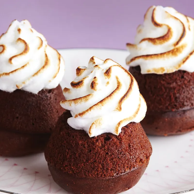 Mini Chocolate Hazelnut Cakes